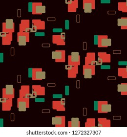 Abstract vector background. Colorful halftone illustration pattern