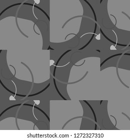 Abstract vector background. Colorful halftone illustration pattern