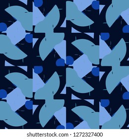 Abstract vector background. Colorful halftone illustration pattern