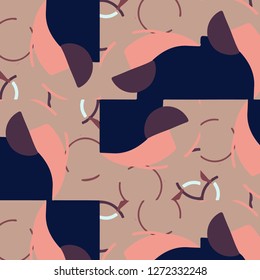 Abstract vector background. Colorful halftone illustration pattern