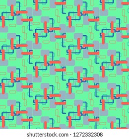 Abstract vector background. Colorful halftone illustration pattern