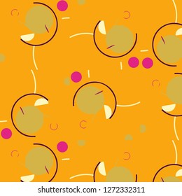 Abstract vector background. Colorful halftone illustration pattern
