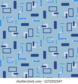 Abstract vector background. Colorful halftone illustration pattern