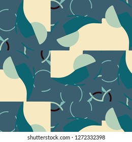 Abstract vector background. Colorful halftone illustration pattern