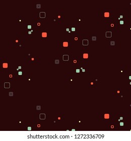 Abstract vector background. Colorful halftone illustration pattern