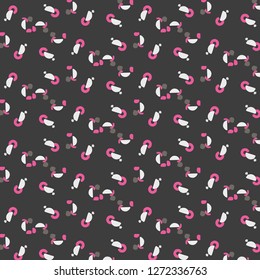 Abstract vector background. Colorful halftone illustration pattern