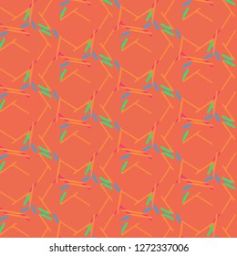 Abstract vector background. Colorful halftone illustration pattern