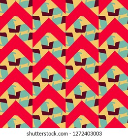 Abstract vector background. Colorful halftone illustration pattern