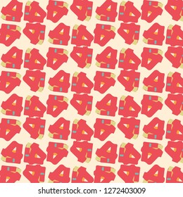 Abstract vector background. Colorful halftone illustration pattern