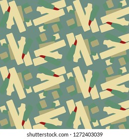 Abstract vector background. Colorful halftone illustration pattern