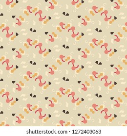 Abstract vector background. Colorful halftone illustration pattern