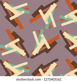 Abstract vector background. Colorful halftone illustration pattern