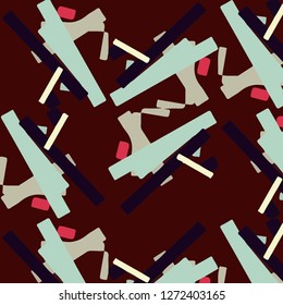 Abstract vector background. Colorful halftone illustration pattern