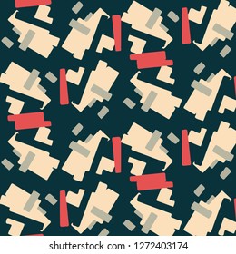 Abstract vector background. Colorful halftone illustration pattern