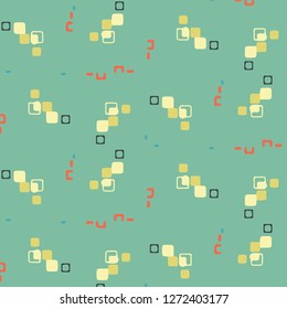 Abstract vector background. Colorful halftone illustration pattern