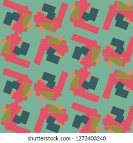 Abstract vector background. Colorful halftone illustration pattern