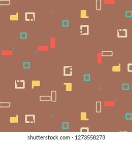 Abstract vector background. Colorful halftone illustration pattern