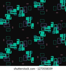 Abstract vector background. Colorful halftone illustration pattern