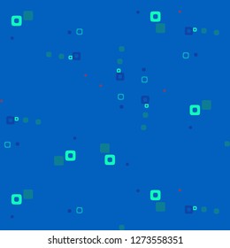 Abstract vector background. Colorful halftone illustration pattern
