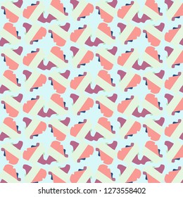 Abstract vector background. Colorful halftone illustration pattern