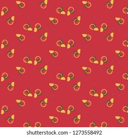 Abstract vector background. Colorful halftone illustration pattern