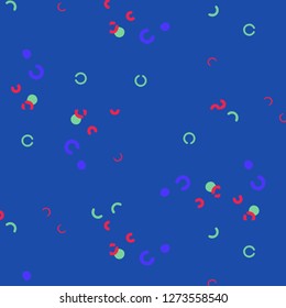 Abstract vector background. Colorful halftone illustration pattern
