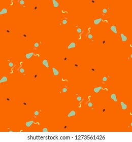Abstract vector background. Colorful halftone illustration pattern