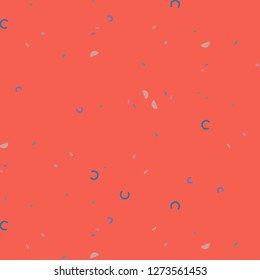 Abstract vector background. Colorful halftone illustration pattern