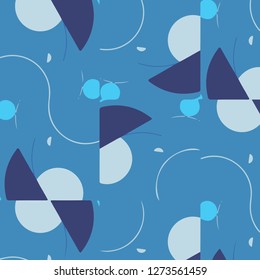 Abstract vector background. Colorful halftone illustration pattern