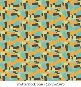 Abstract vector background. Colorful halftone illustration pattern