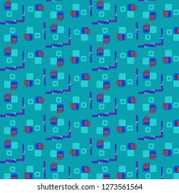 Abstract vector background. Colorful halftone illustration pattern