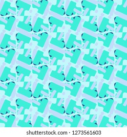Abstract vector background. Colorful halftone illustration pattern