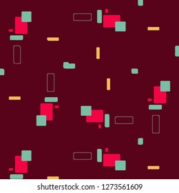 Abstract vector background. Colorful halftone illustration pattern