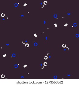 Abstract vector background. Colorful halftone illustration pattern