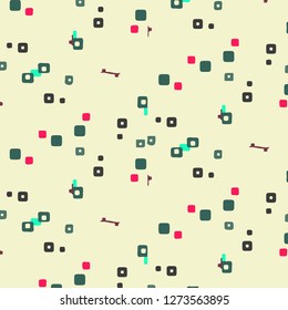 Abstract vector background. Colorful halftone illustration pattern