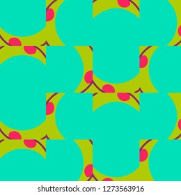 Abstract vector background. Colorful halftone illustration pattern