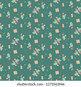 Abstract vector background. Colorful halftone illustration pattern