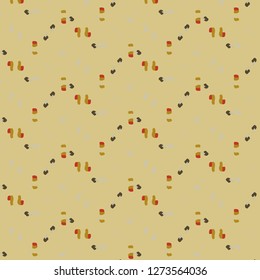 Abstract vector background. Colorful halftone illustration pattern