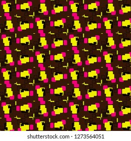 Abstract vector background. Colorful halftone illustration pattern