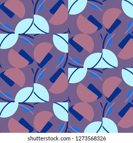 Abstract vector background. Colorful halftone illustration pattern