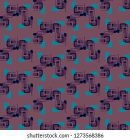 Abstract vector background. Colorful halftone illustration pattern