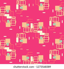 Abstract vector background. Colorful halftone illustration pattern