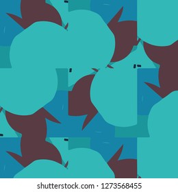 Abstract vector background. Colorful halftone illustration pattern