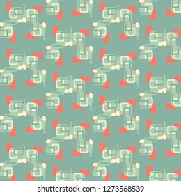 Abstract vector background. Colorful halftone illustration pattern