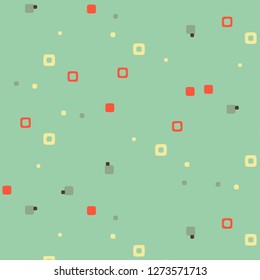 Abstract vector background. Colorful halftone illustration pattern