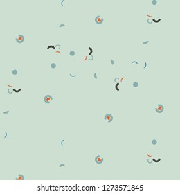 Abstract vector background. Colorful halftone illustration pattern