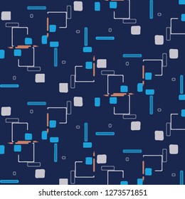 Abstract vector background. Colorful halftone illustration pattern
