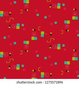Abstract vector background. Colorful halftone illustration pattern