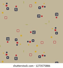 Abstract vector background. Colorful halftone illustration pattern