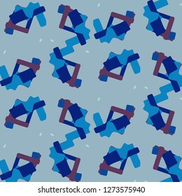 Abstract vector background. Colorful halftone illustration pattern